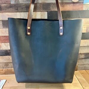 KMM Dark Brown Standard tote, EUC.